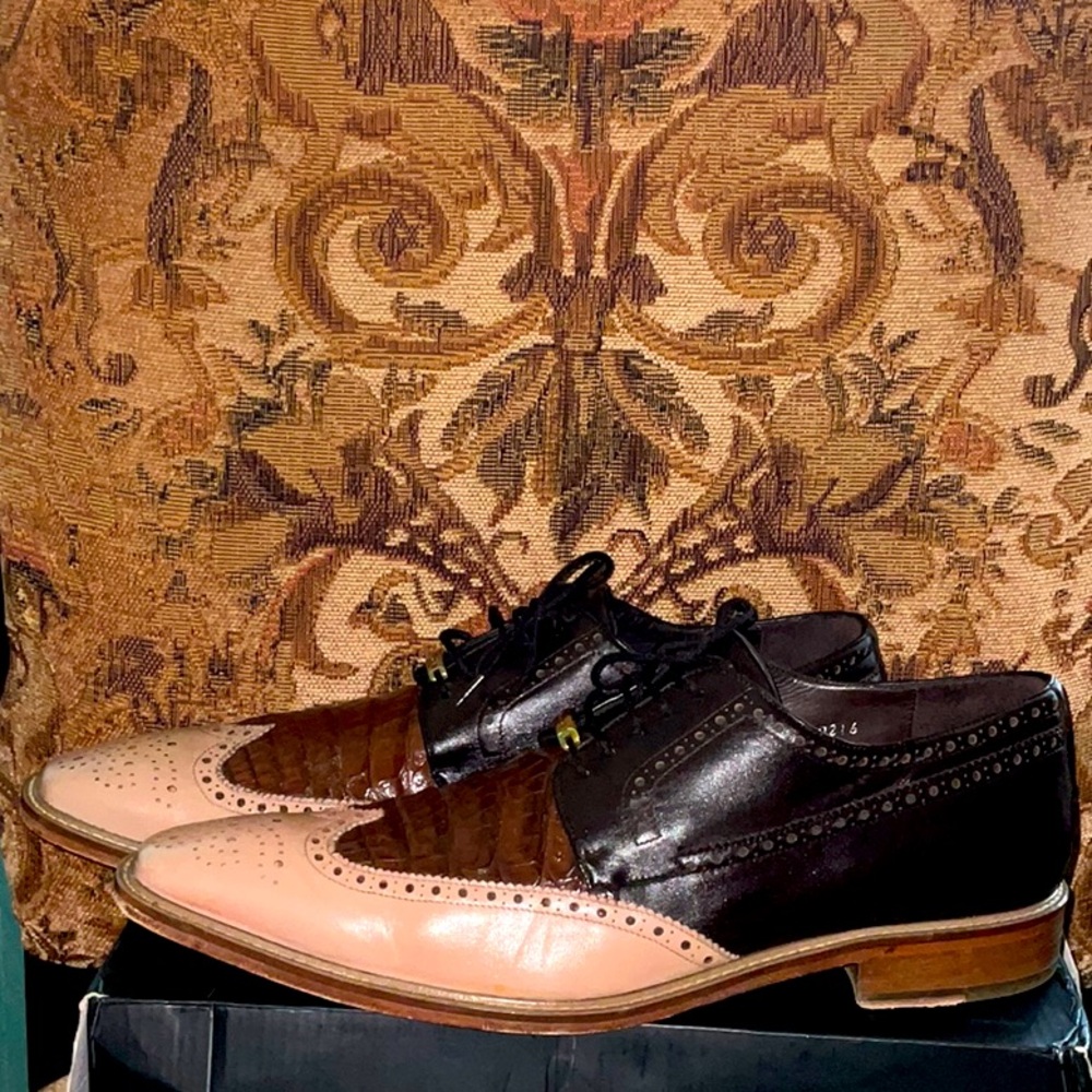 Genuine Crocodile Belvedere Mens Size 13 - Picture 4 of 14